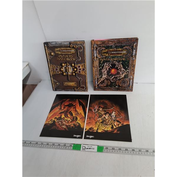 Dungeons & Dragons Booklet & Handbook/Manuals