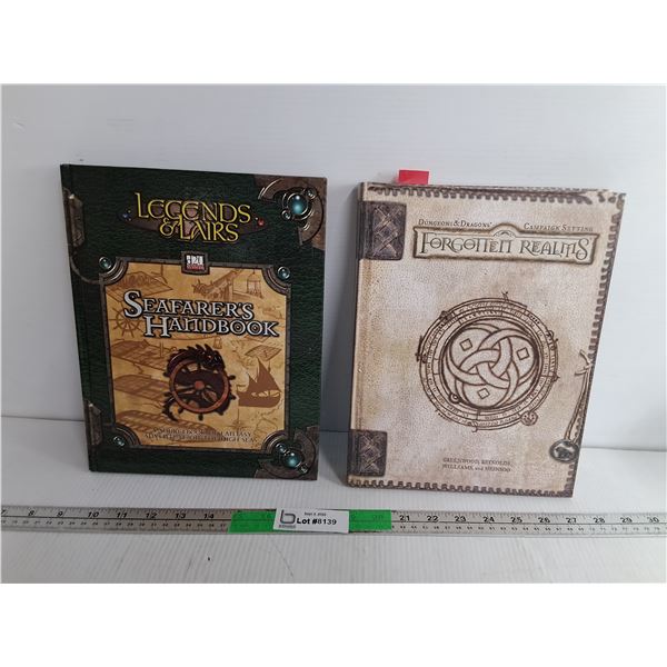 Dungeons & Dragons and Legends & Lairs Books