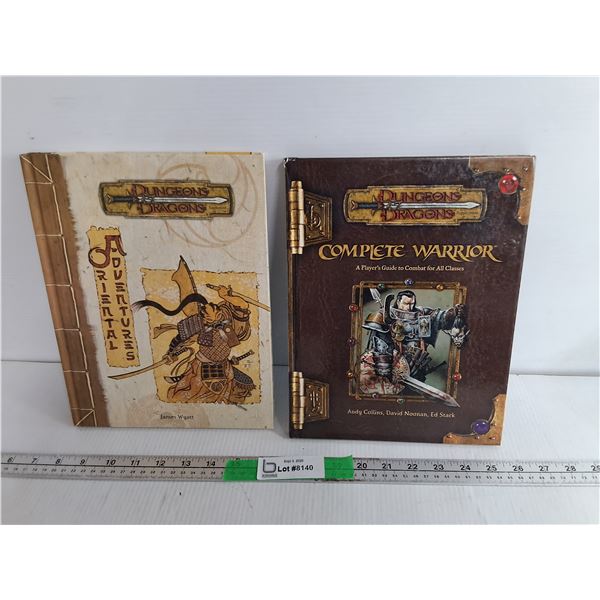 (2) Dungeons & Dragons Supplement Books