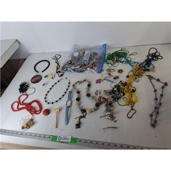 Bag of Women's Jewelry- As Is