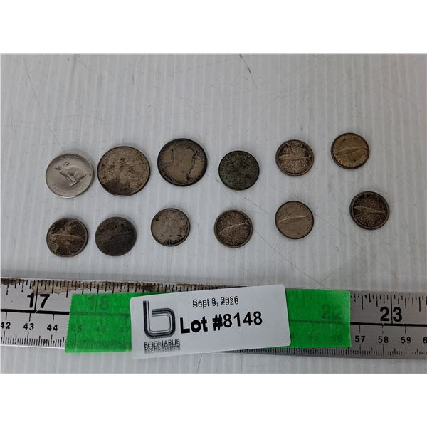 Mostly Vintage Canadian Silver Coins