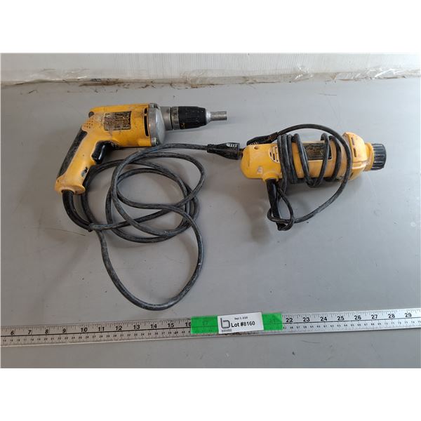 Dewalt Drywall Screwdriver- Powers On & Cut-Out Tool-As Is