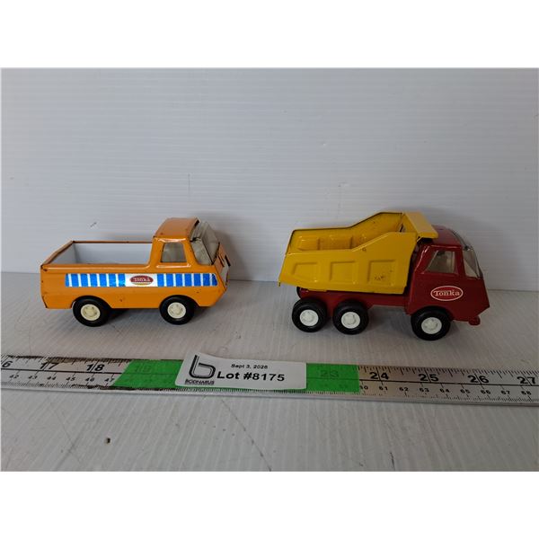 Vintage Model Tonka Pickup & Dump Trucks