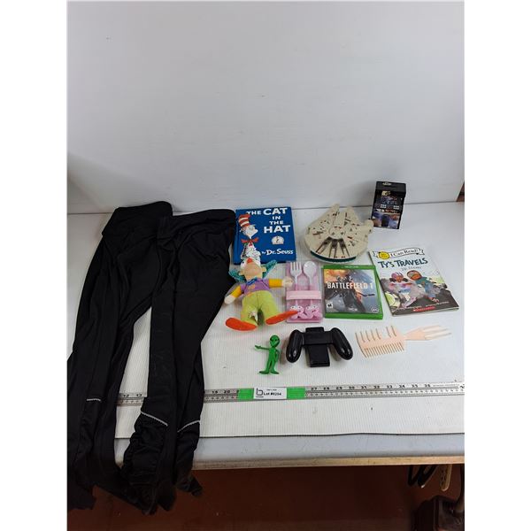 Leggings - Size M, Plush Krusty, Dr Seuss Book, Xbox One Battlefield 1, Comb, Misc