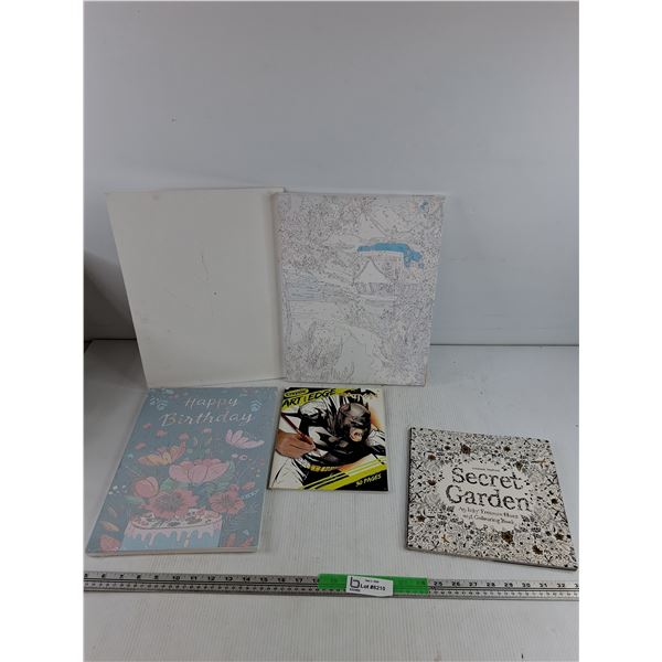 Canvases & Coloring Books