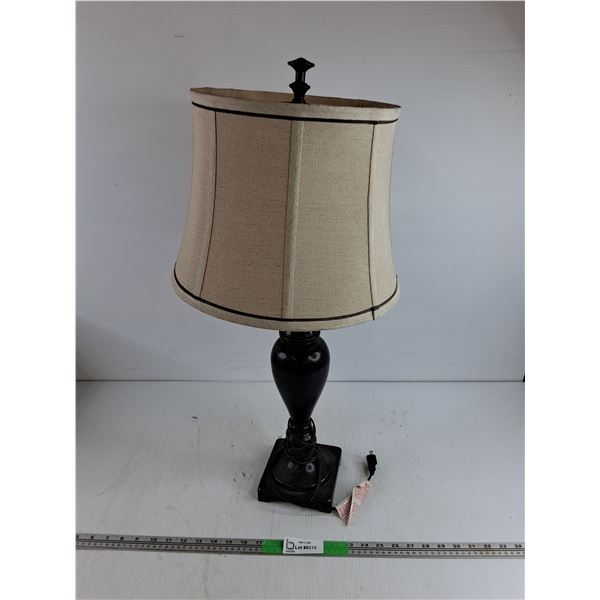 Table Lamp 27", Powers On, As Is, PICKUP ONLY