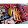 Image 4 : *Food Containers, Suitcase, Assorted Games, Binder, Misc, PICKUP ONLY