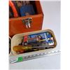 Image 3 : Metal Tool Box, Measuring Tape, Suction Cup, Screwdrivers, On/Off Spout, Misc