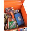 Image 6 : Metal Tool Box, Measuring Tape, Suction Cup, Screwdrivers, On/Off Spout, Misc