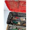 Image 6 : Craftsman Tool Box, Bits, Screwdrivers, Saw, Needle Nose Pliers, Misc
