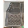 Image 2 : (2) Rubber Car Floor Mats 28" x 18"