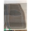 Image 3 : (2) Rubber Car Floor Mats 28" x 18"