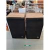 Image 1 : *(2) Altec Lansing Speakers - As Is, PICKUP ONLY 26" X 14" X 11"