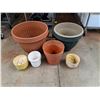 Image 1 : **Assorted Plastic Planters - PICKUP ONLY
