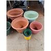 Image 4 : **Assorted Plastic & Ceramic Planters - PICKUP ONLY
