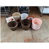 Image 1 : **Assorted Plastic Planters - PICKUP ONLY