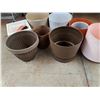 Image 3 : **Assorted Plastic Planters - PICKUP ONLY