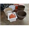 Image 4 : **Assorted Plastic Planters - PICKUP ONLY