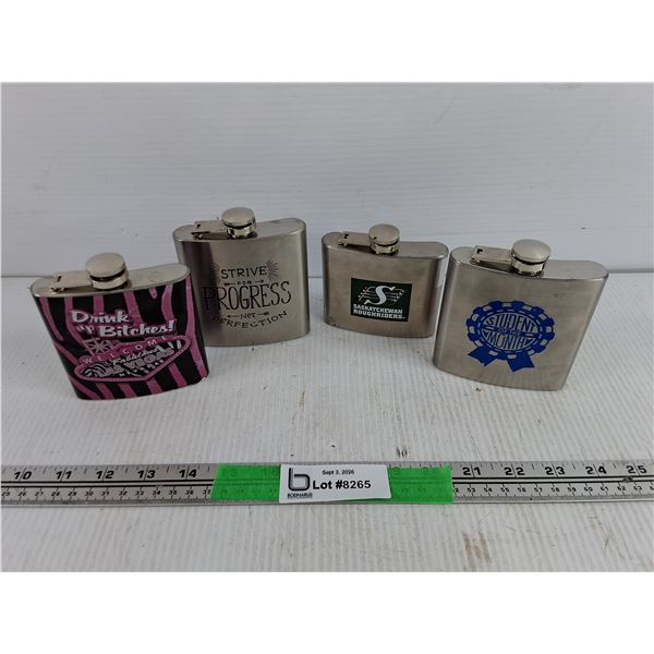Assorted Liquor Flasks