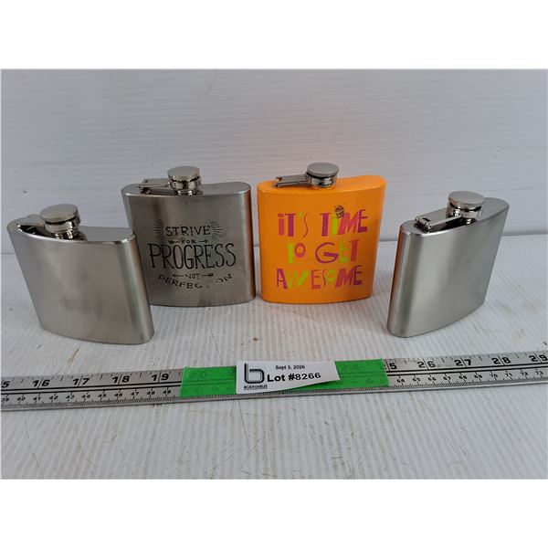 Assorted Liquor Flasks