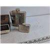 Image 3 : Candle AM/FM Electronic Clock Radio - Powers On, As Is, Liquor Flasks
