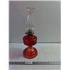 Image 1 : Vintage Oil Lamp 18.5"
