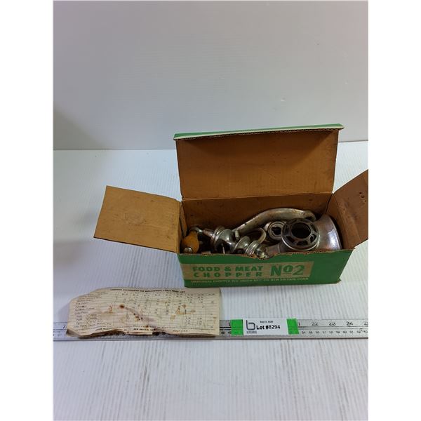 Vintage Universal Food And Meat Chooper