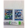 Image 1 : (2) Football Cards- Walter Stanley, Barry Sanders- Cannot Authenticate