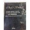 Image 4 : Chefs Swords Solid Stainless (13) Piece Kit