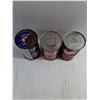 Image 3 : (3) Vintage Oil Cans with Contents-ESSO and STP-Cannot Ship