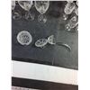 Image 3 : Assorted Glassware - (14) Wine Glasses, Glass Jar, Ladle