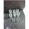 Image 4 : Assorted Glassware - (14) Wine Glasses, Glass Jar, Ladle