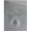 Image 5 : (1) Crystal Bowl with Floral Details, (2) Glasses, Rolling Circle Cutter Set