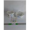 Image 1 : (3) Corningware Blue Cornflower Casserole Dishes