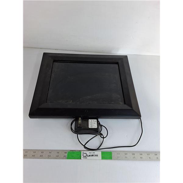 Digital Picture Frame 13"x16" Powers On