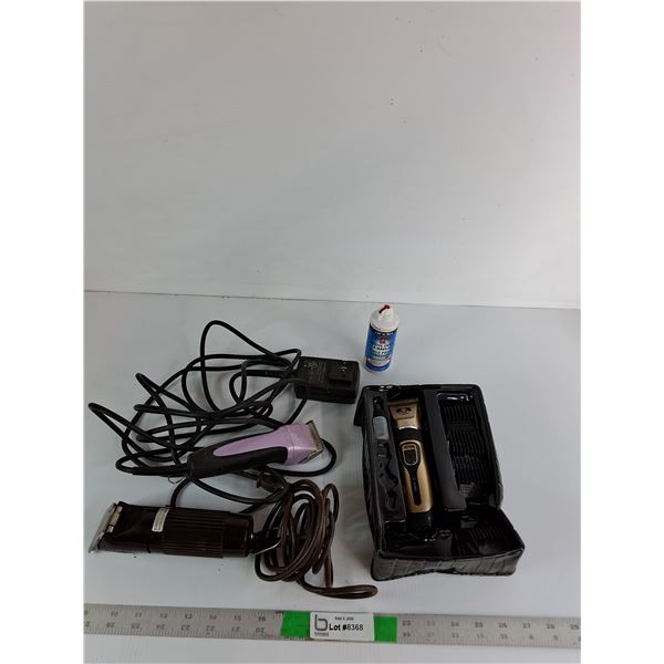 (3) Animal Clippers Powers On