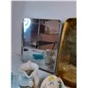 Image 2 : (2) Trays, Ceramic Gravy Separator, Ceramic Pitcher, Misc
