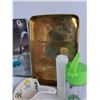 Image 3 : (2) Trays, Ceramic Gravy Separator, Ceramic Pitcher, Misc