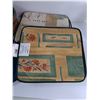 Image 5 : Wicker Plates, Wooden Tray, Seat Cushions
