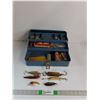 Image 1 : Utility Box with Fish Baits and Hooks
