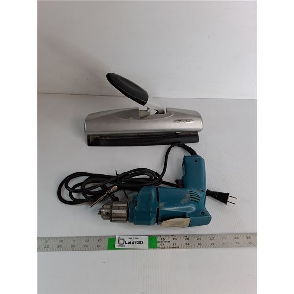 Cory Division Drill, Swingline Hole Puncher
