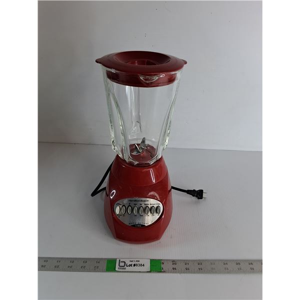 Hamilton Beach Blender Powers On