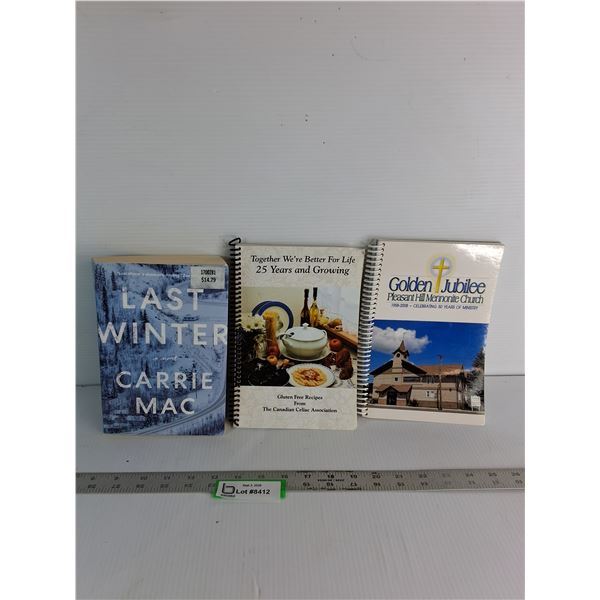 Fiction Book and Cookbooks (2)