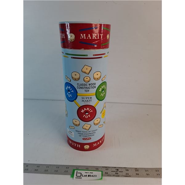Makit Wood Construction Toy