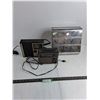 Image 1 : (2) Vintage Portable Radios - Both Power On, Vintage Multi Kitchen Roll Holder