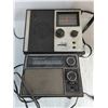 Image 2 : (2) Vintage Portable Radios - Both Power On, Vintage Multi Kitchen Roll Holder