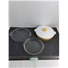 Image 1 : (3) Oven Bake Dishes - Pyrex, Anchor Hocking, Corningware