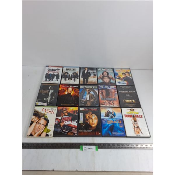 (15) DVD Movies - MIB2, Gran Torino, Die Another Day