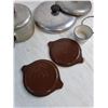 Image 4 : Cast Aluminum Cookware, Pyrex Lids, Misc.