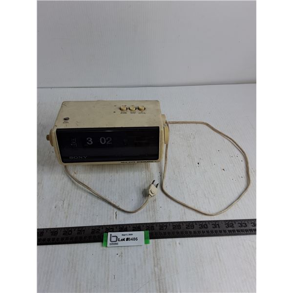Sony Digimatic Alarm Clock/Radio - Working
